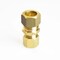 Homeplus+ ATC 5/8 in. Compression X 1/2 in. D Compression Yellow Brass Union 6JC120110701055 - alternate 2